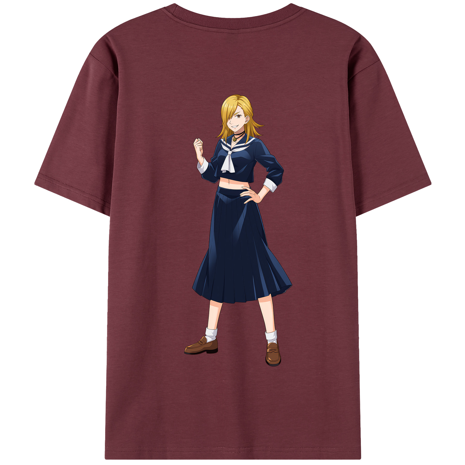 （画像用） 呪術廻戦 Jujutsu Kaisen 綿100％半袖Tシャツ（背面プリント）